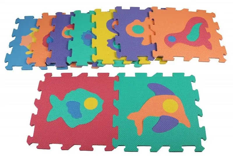 pěnové puzzle Zvířátka 2 kód 9417-F, pro děti od 10 měsíců Nejlepší Cena