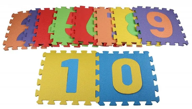 pěnové puzzle Čísla kód 9407 Hit Sezóny