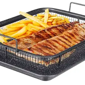 Levný Plech s grilovacím košem Maxi Crisper 33 x 25 cm
