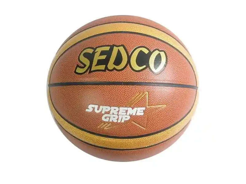 Míč basket SEDCO SUPREMEGRIP 6 - hnědá Autentický