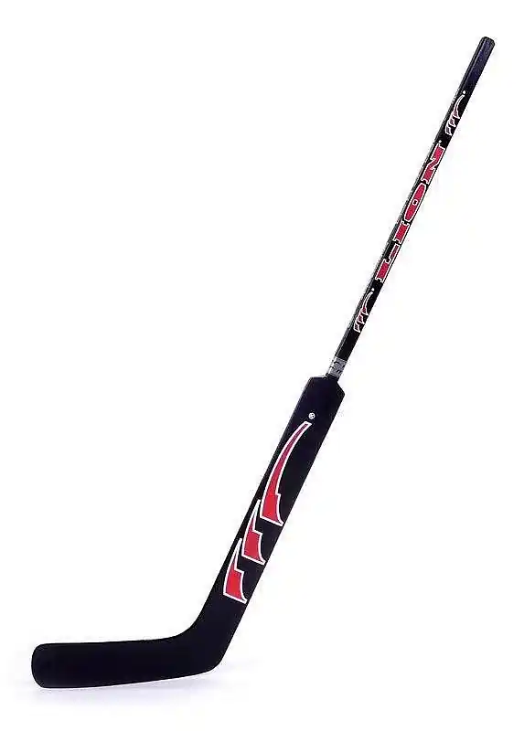 Brankářská hůl Lion 7744 - velikost 145 cm LION barva černá/červená - Pravá Akce