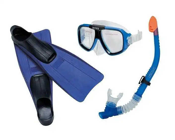 Akční Cena Potapěčský set reef rider Intex 55957 modrý - modrá