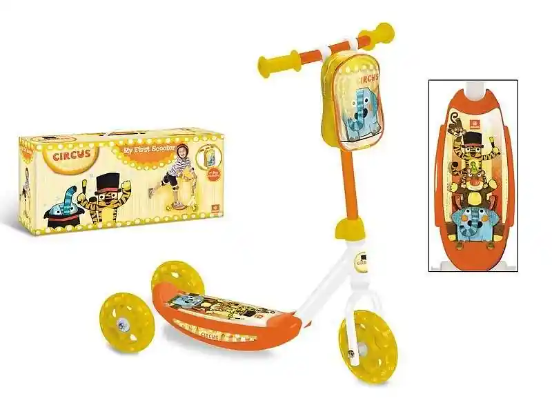 Koloběžka - trojkolka MONDO MY FIRST SCOOTER - zelená Horká Nabídka