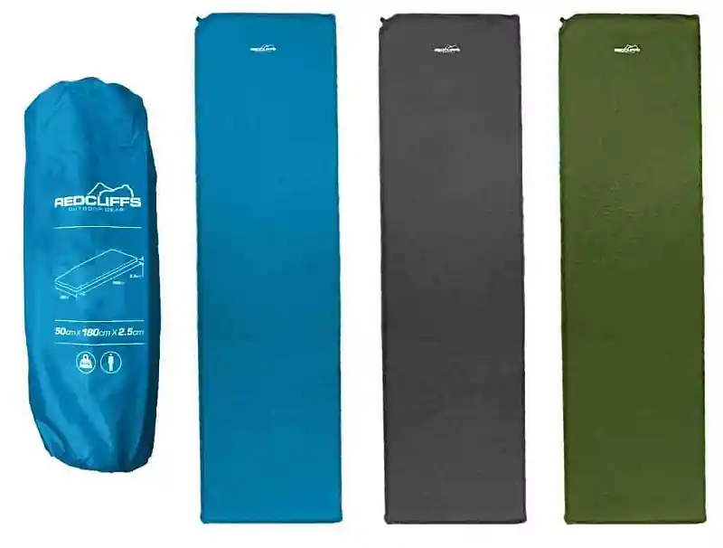 Samonafukovací karimatka Redcliffs 180x50x2,5 cm - modrá Super Cena