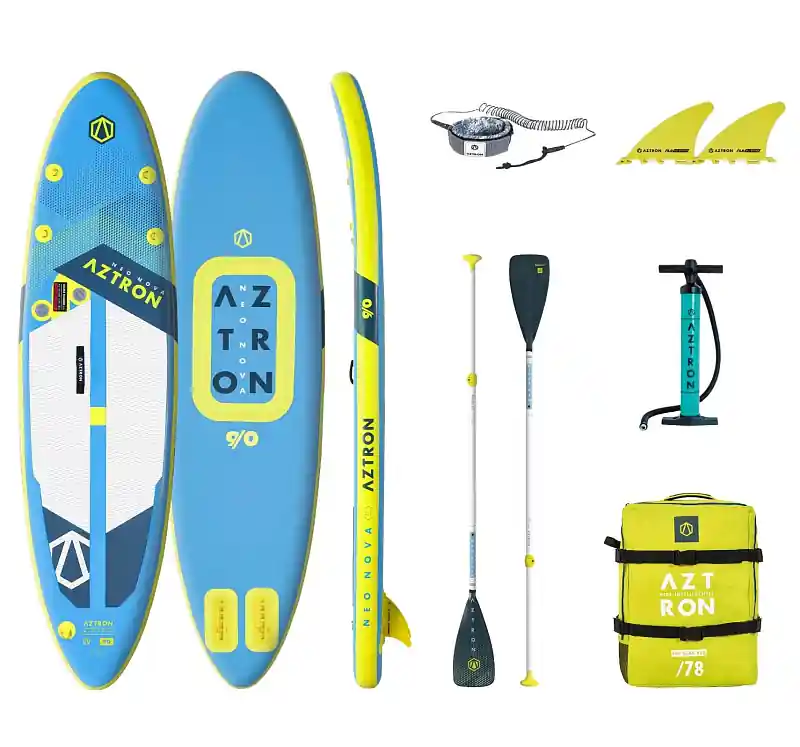 Paddleboard AZTRON NEO NOVA COMPACT 274 cm SET - modrá Finální Výprodej