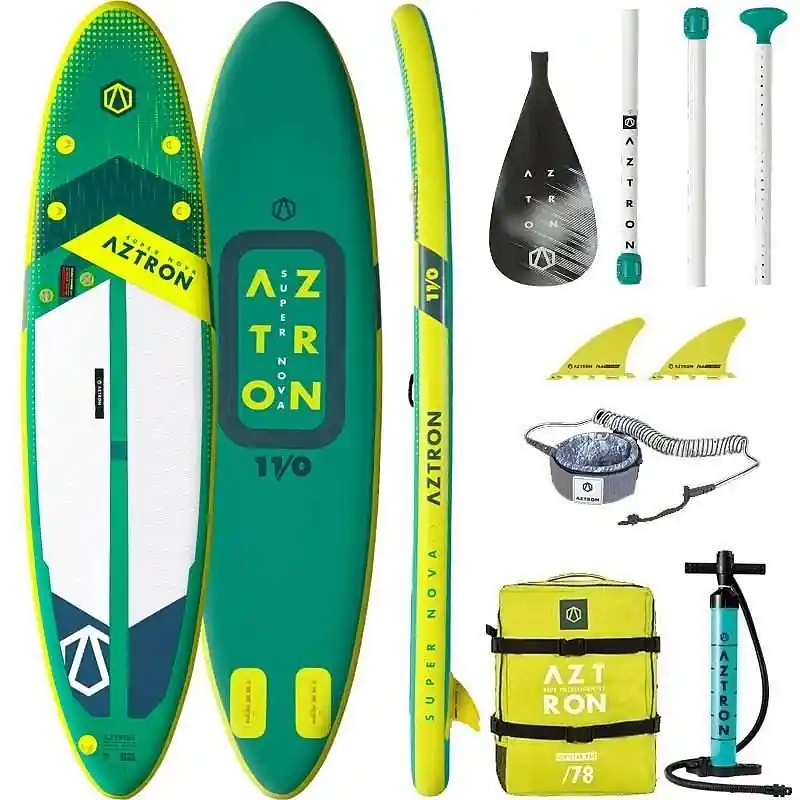 Paddleboard AZTRON SUPER NOVA 335 cm SET - zelená Ověřený