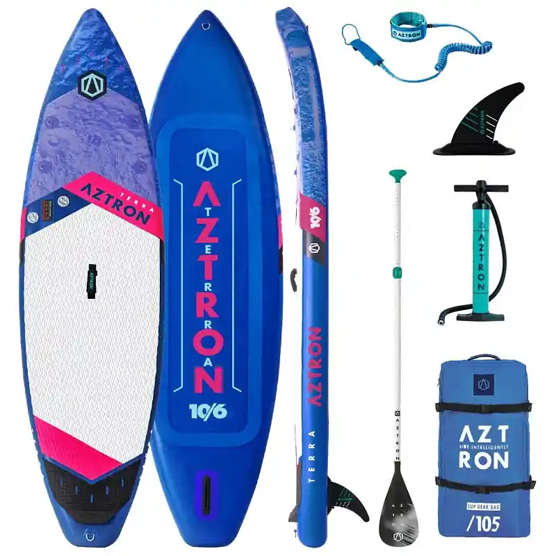 Paddleboard AZTRON TERRA TOURING 320 cm SET - modrá Kup Teď