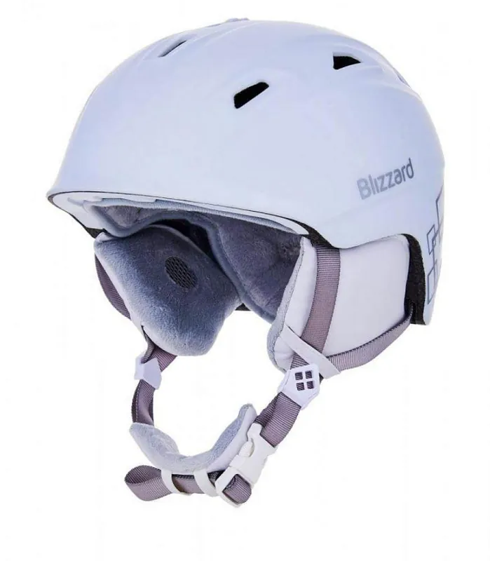 Omezená Nabídka Lyžařská přilba Blizzard VIVA DEMON 56-59 WHITE MATT/SILVER SQUARES - bílá