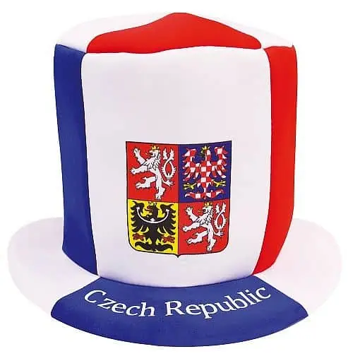 Značkový Klobouk vlajkový ČR 4