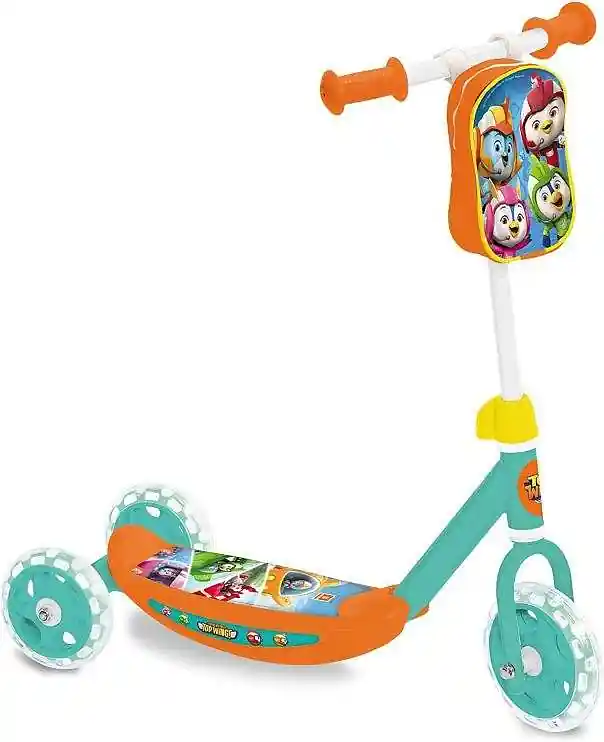 Dokud Zásoby Vydrží Koloběžka - trojkolka MONDO MY FIRST SCOOTER Top Wing - oranžová