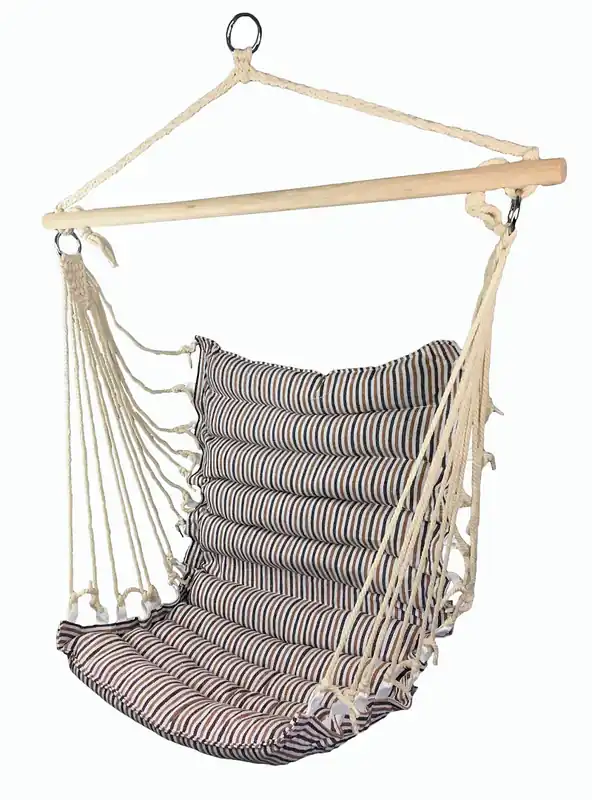 Nová Kolekce Závěsné houpací křeslo SEDCO RELAX - bílá/modrá