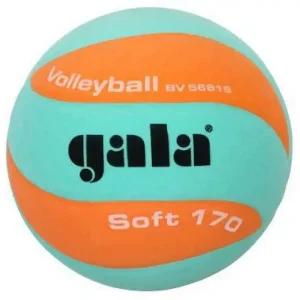 Míč volejbal SOFT GALA BV5681S 170g - oranžová/zelená Víkendová Akce