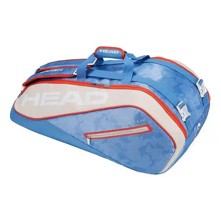 Cenově Výhodný Tenis taška na rakety HEAD TOUR TEAM 9R SUPERCOMBI - modrá