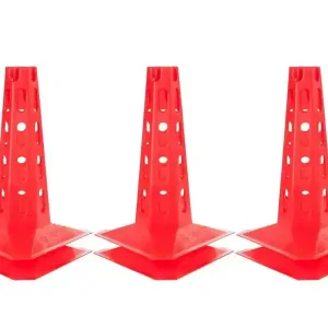 Omezená Nabídka Kužely P2I AGILITY 30 cm - Sada 6ks - červená