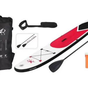 Horká Nabídka Paddleboard XQ MAX SUP 305 - RED VULCANO SET - bílá