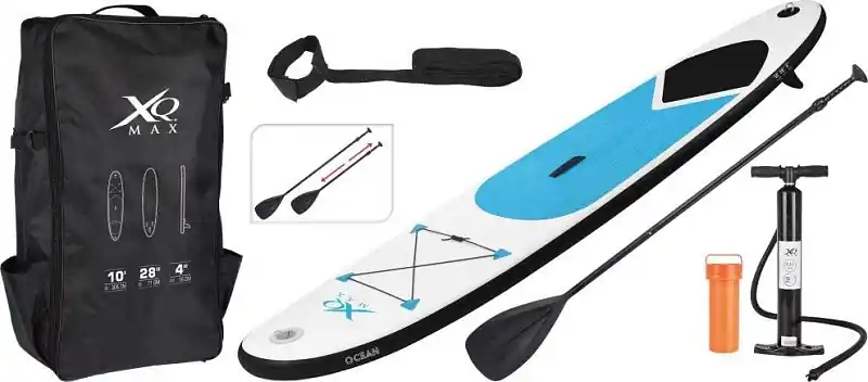 Paddleboard XQ MAX SUP 305 - BLUE OCEAN SET - bílá Rychlé Dodání