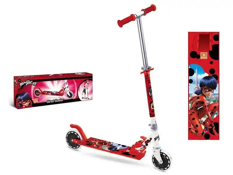 Koloběžka MONDO ALU 181 MIRACULOUS SCOOTER - červená Horká Nabídka