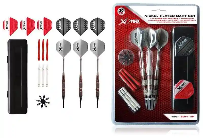Sada XQMax SET šipky 18g soft + příslušenství - 18 Akční Cena