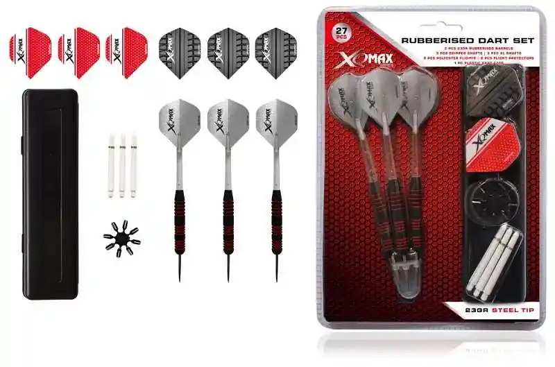 Expresní Doručení Sada XQMax SET šipky 23g Steel + příslušenství - 23