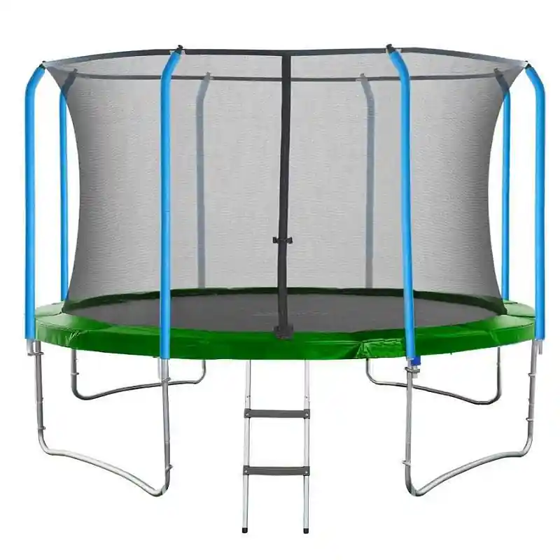 Vysoce Kvalitní Trampolína SEDCO LUX SET 427 cm + síť a žebřík - zelená