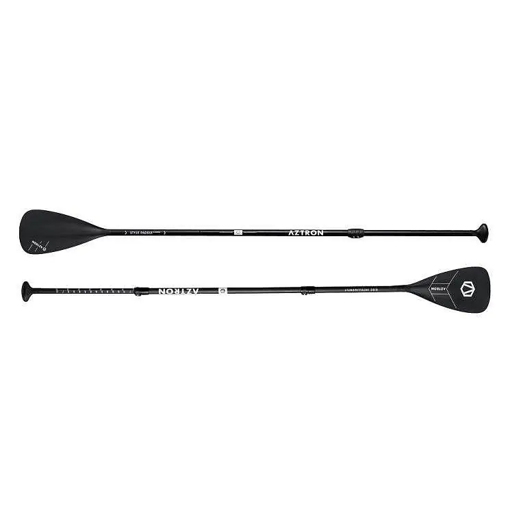Pádlo AZTRON ALUMINIUM 165 - 210 cm - černá Originální