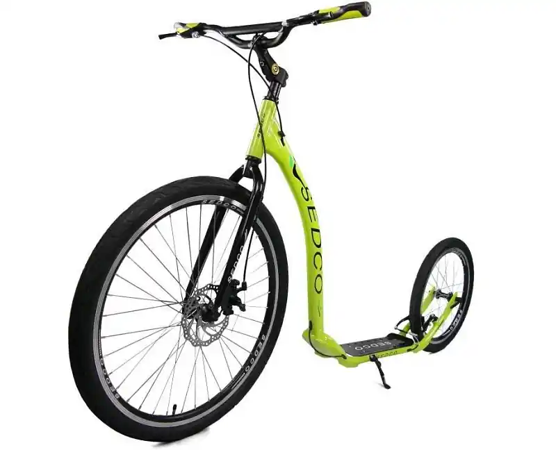 Koloběžka Sedco ACTIN 4.4 MTB 26/20 žlutá - neonová žlutá Akční Nabídka