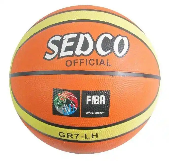 Míč basket SEDCO ORANGE SUPER 7 - hnědá Nejlepší Volba