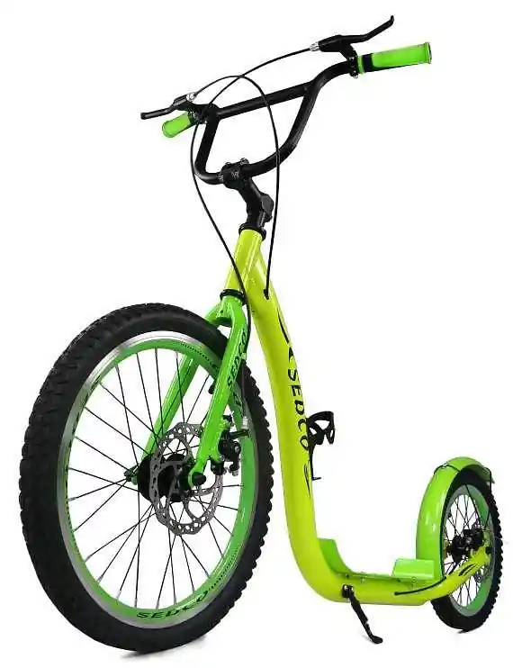 Koloběžka Sedco S303 CROSS HILL 20/16 Žlutá - neonová žlutá Finální Výprodej