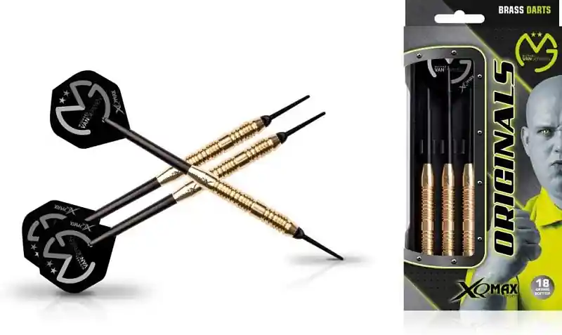 Oblíbený Šipky XQ MAX Steel Brass Michael van Gerwen 18g - 18