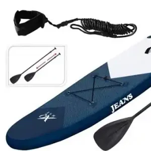 Paddleboard XQ MAX SUP 305 - DARK BLUE JEANS SET - černá/bílá Omezená Nabídka