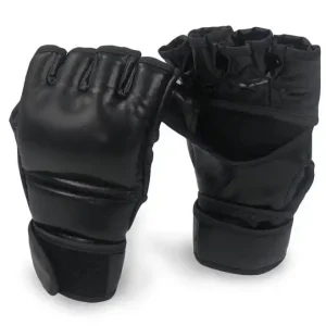 Nízká Cena Rukavice FIT BOX/MMA FreeFight - černá, M
