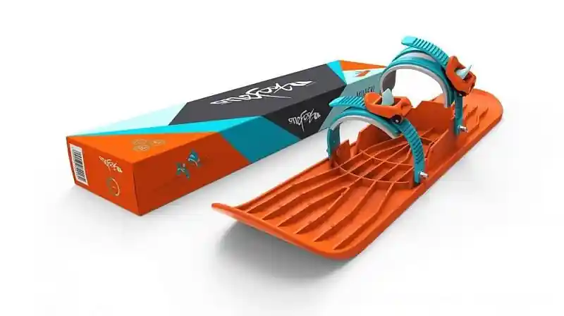 Oblíbený Lyže PLASTKON ONEFOOT MINISKI - oranžová