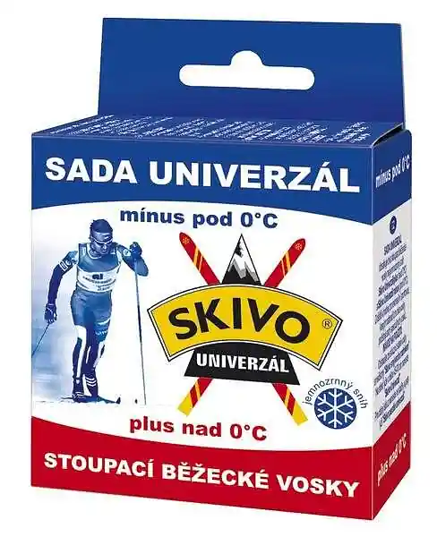 Běžecký vosk SKIVO UNI - SADA - Náhradní balení Bezpečná Platba