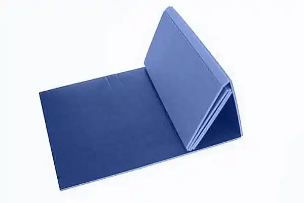 Bezpečná Platba Karimatka skládací s fólií - tmavě modrá