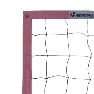 Akční Cena Síť volejbal plážová se šňůrou SEDCO 10cm oko - bílá