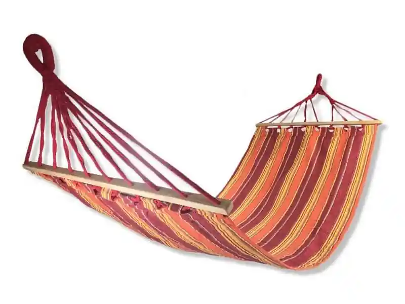 Nejlepší Cena Houpací bavlněná síť Sedco 200x80cm - oranžová