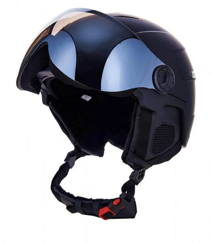 Akce Lyžařská přilba Blizzard DOUBLE VISOR BLACK-MAT 60-63 - černá