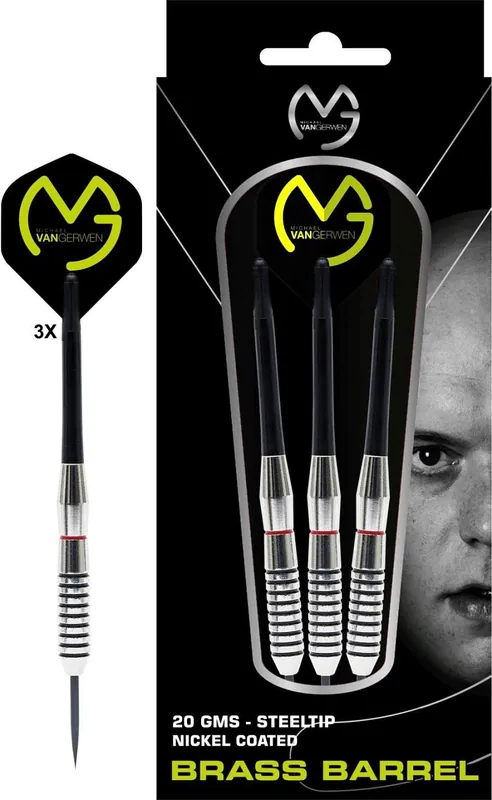 Akční Nabídka Šipky XQ MAX Steel Brass Michael van Gerwen 20g - 20