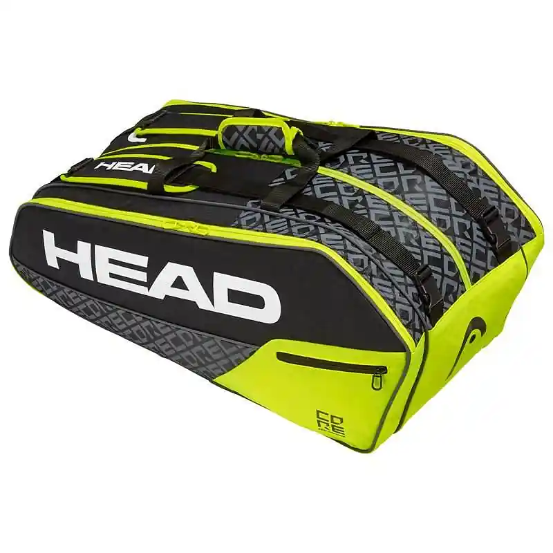 Taška na rakety Head CORE 9R SUPERCOMBI - žlutá Kup Teď