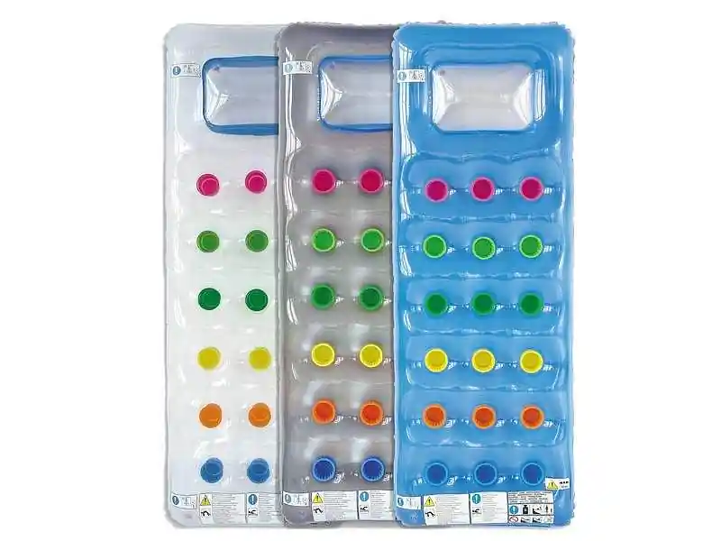 Must-Have Lehátko nafukovací MONDO 16725 transparent. SLEVA - čirá