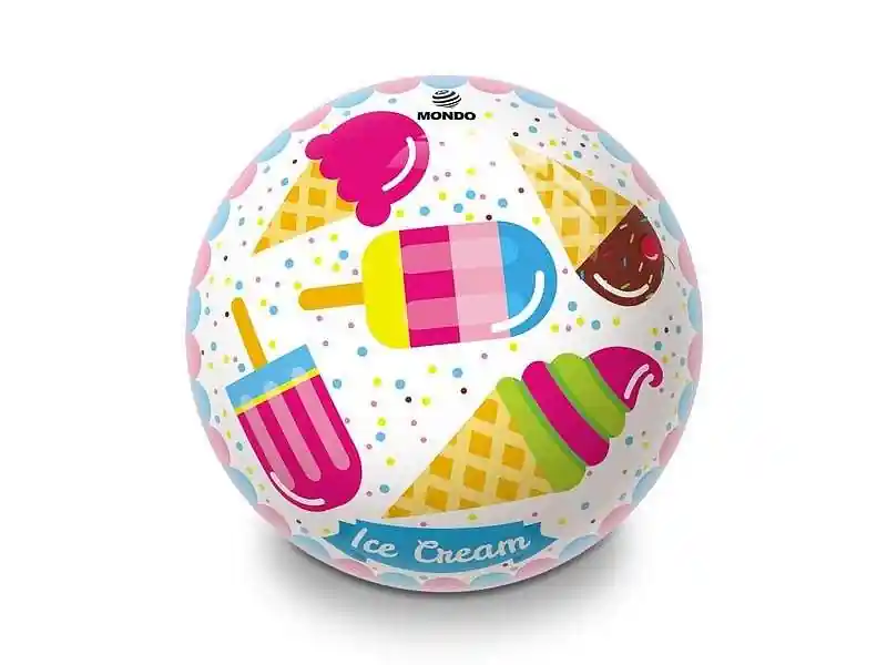 Odeslání Ihned Míč dětský MONDO ICE CREAM/DONUT 230 mm - bílá