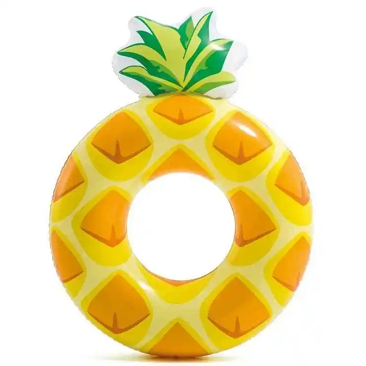 Odeslání Ihned Kruh plavecký Intex 56266 Ananas 117 x 86 cm - žlutá
