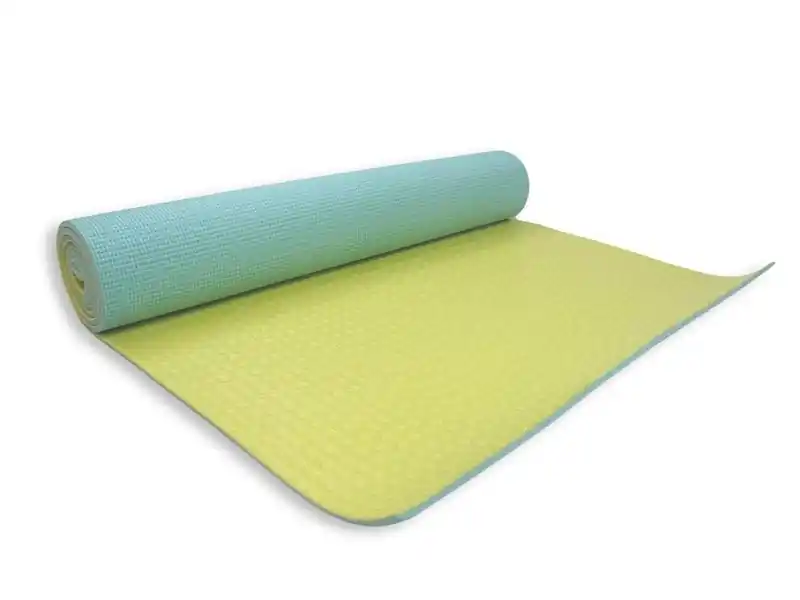 Nová Kolekce Karimatka LiveUp YOGA 6 mm protiskluzová 173 x 61 cm DVOUBAREVNÁ