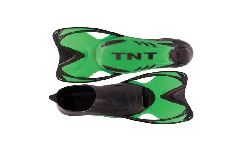 Ploutve plavecké TNT SHORT 41-42 - Zelená Speciální Cena