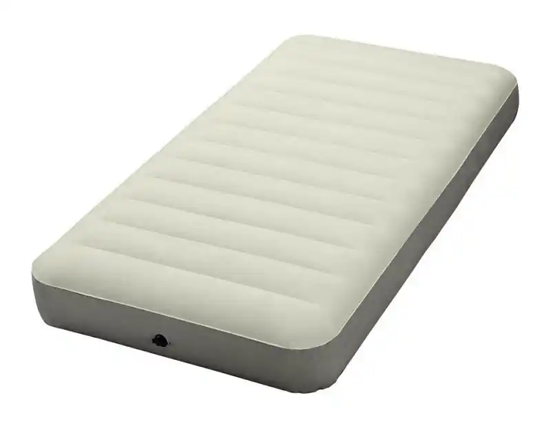 Levný Nafukovací postel Deluxe šedá INTEX 64701 99x191x25cm