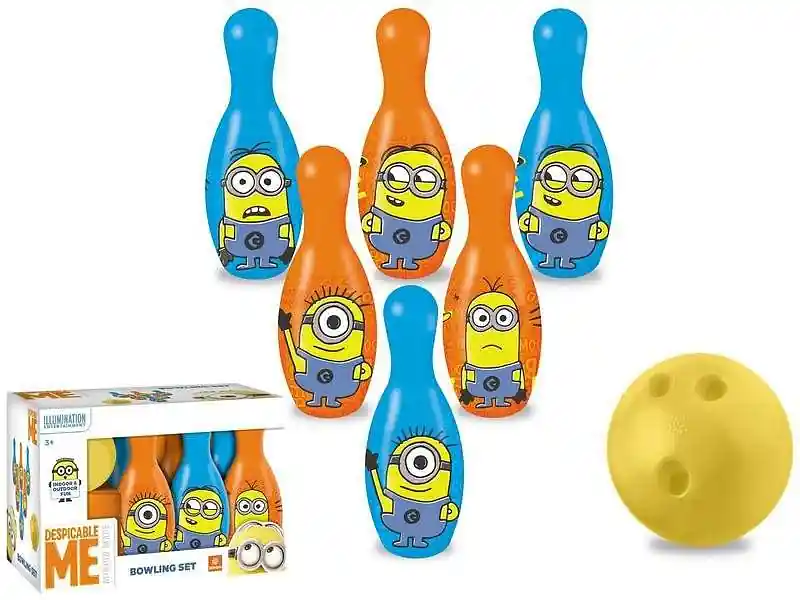 Autentický Dětské kuželky MONDO 28207 MINIONS