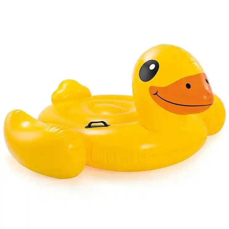 Pouze Dnes Plovoucí ostrov INTEX MEGA YELLOW DUCK 56286 - žlutá