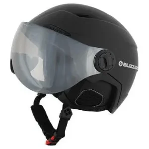 Horká Nabídka Lyžařská přilba Blizzard DOUBLE VISOR BLACK-MAT 56-59 - černá