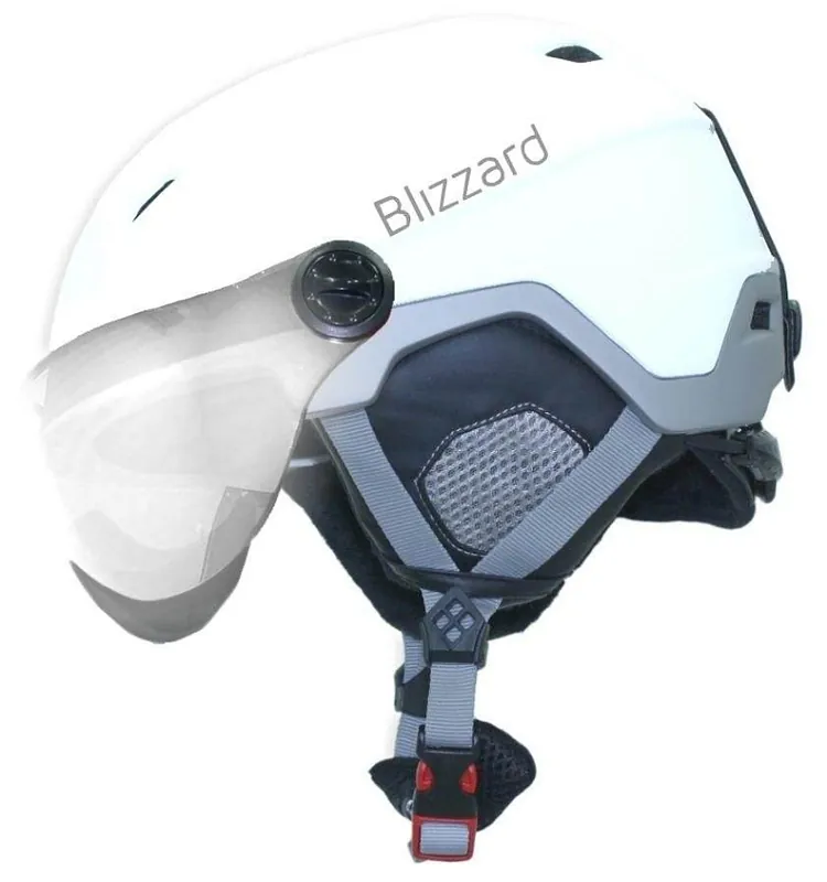 Expresní Doručení Lyžařská přilba Blizzard VIVA DOUBLE VISOR 56-59 - bílá