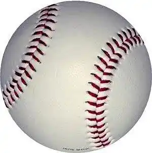 Míček Baseball SEDCO Rubber CENTER - bílá Finální Výprodej